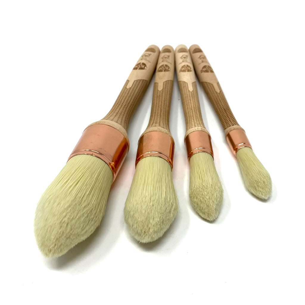 Round Linseed Oil Paint Brush