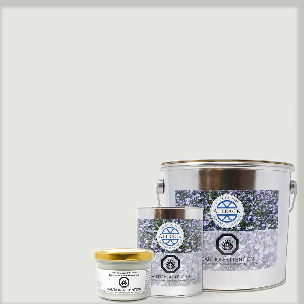 Silver Grey Linseed Oil Paint