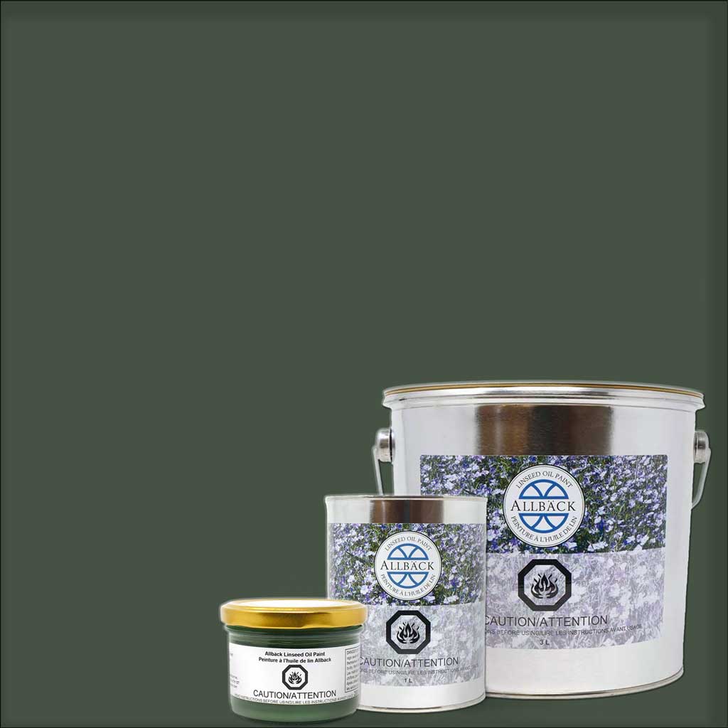 Spruce Green Linseed Oil Paint