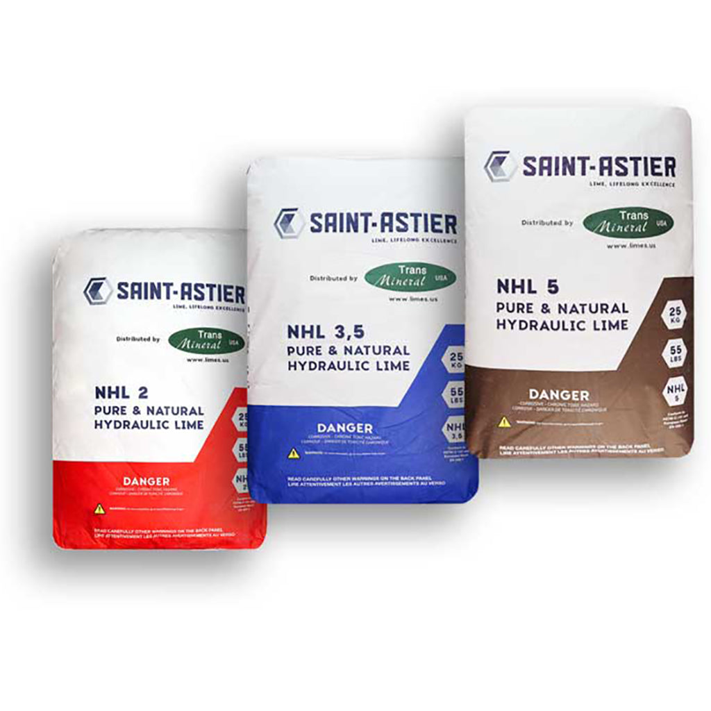 Saint-Astier Natural Hydraulic Lime (NHL), Sage Restoration