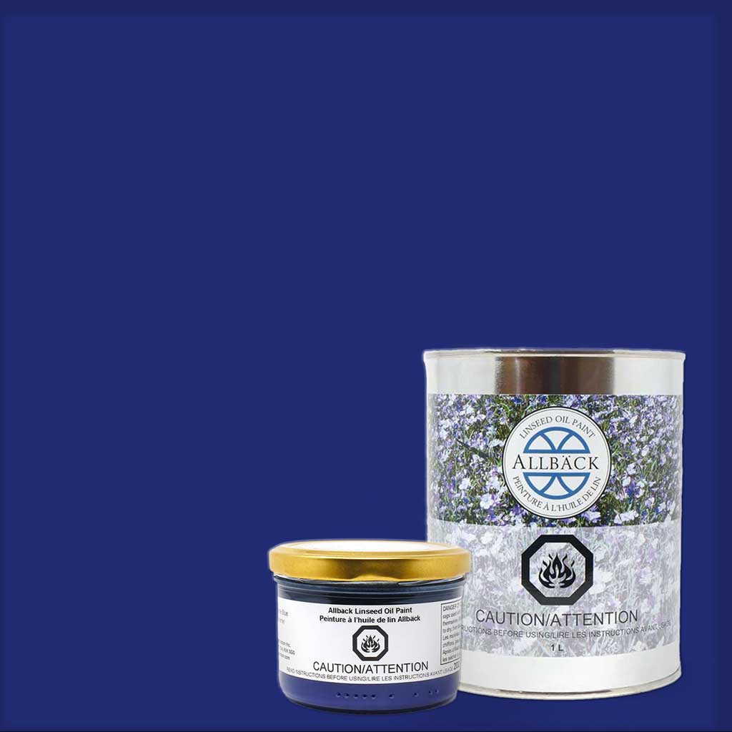 Ultramarine Blue Linseed Oil Paint