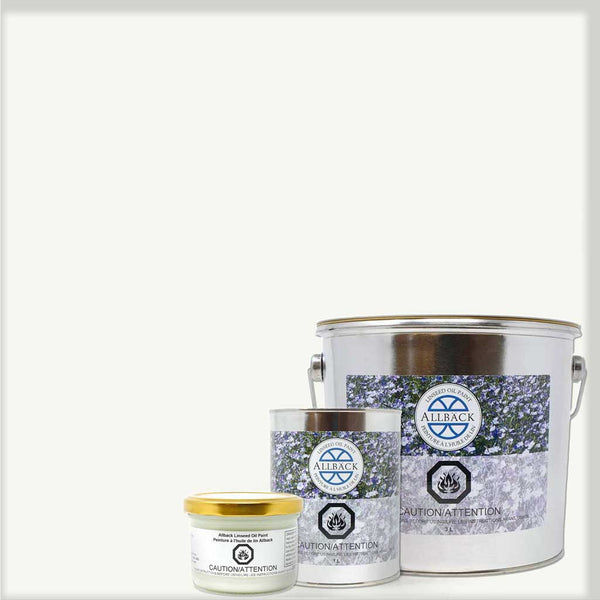 Allbäck Linseed Oil Paint, Vintage White | Sage Restoration