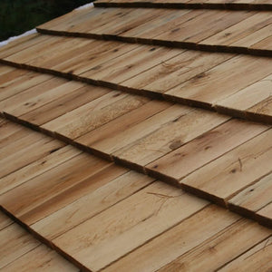 Air-dried (green) White Cedar Shakes