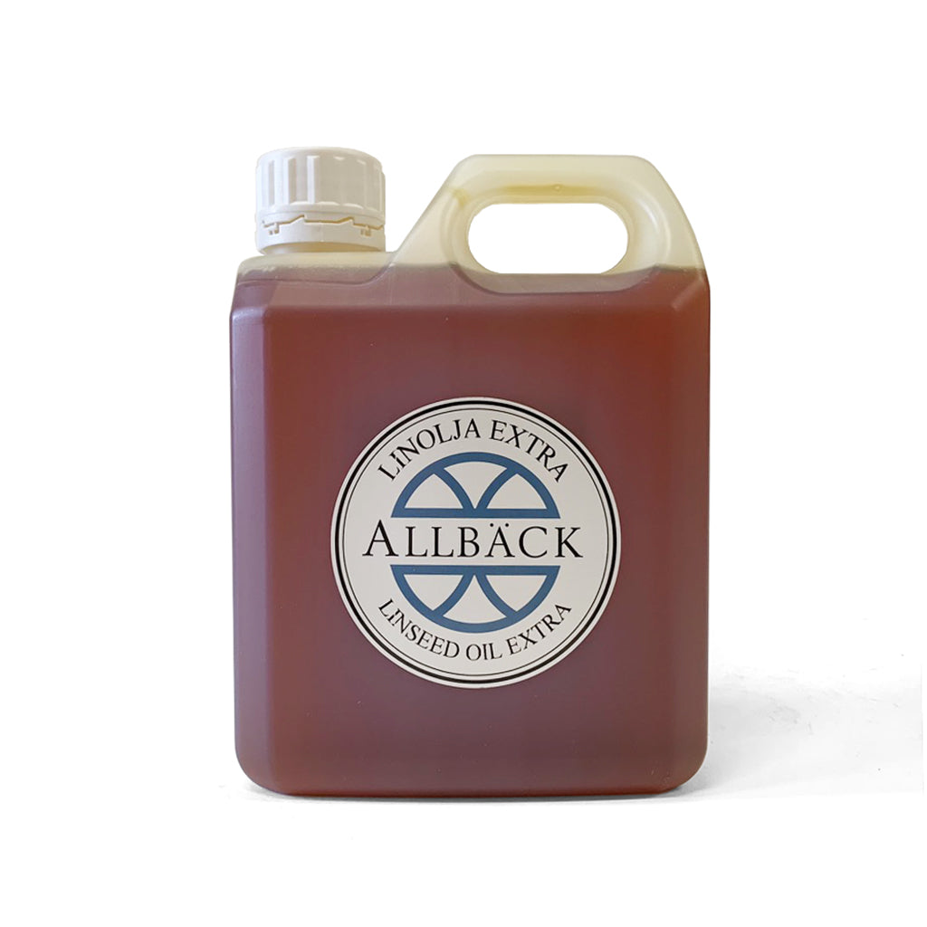 NEW Allbäck Linseed Extra Shining Oil