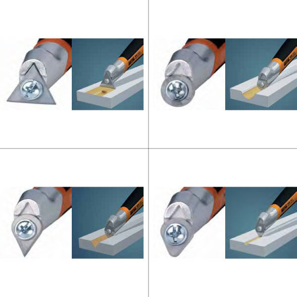 Bahco Carbide Pocket Scraper Blade Profiles