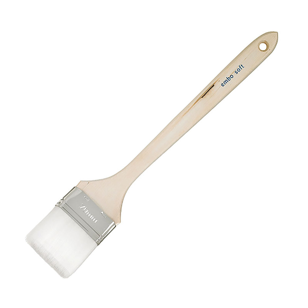 Bent Microfilament Paint Brush (Radiator Brush), 70 mm, Long handle