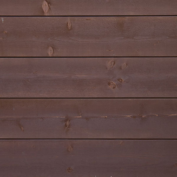 Brown Pine Tar on wood.