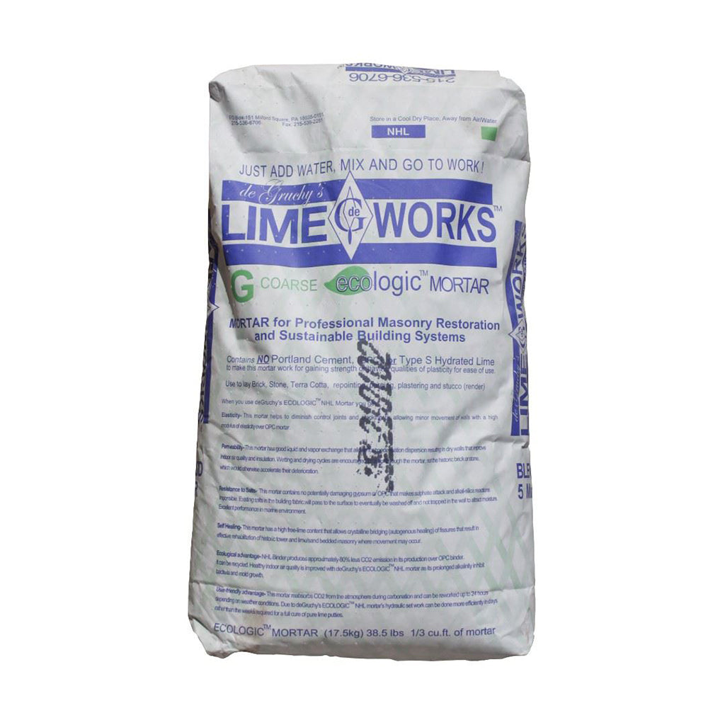 Limeworks Ecologic Premixed Lime Plaster/Mortar.