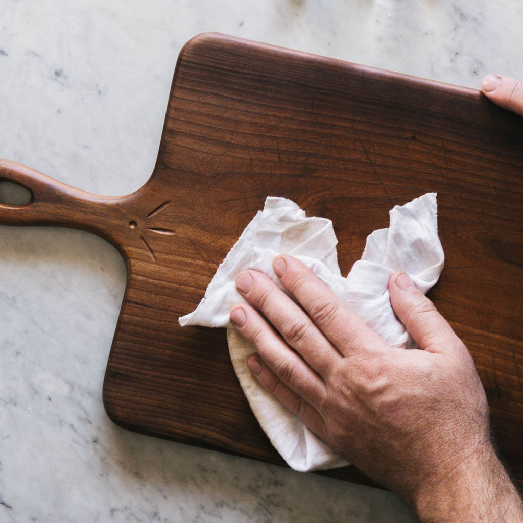 Hemp Oil Wood Finish is safe for food surfaces, such as wooden cutting boards and utensils.