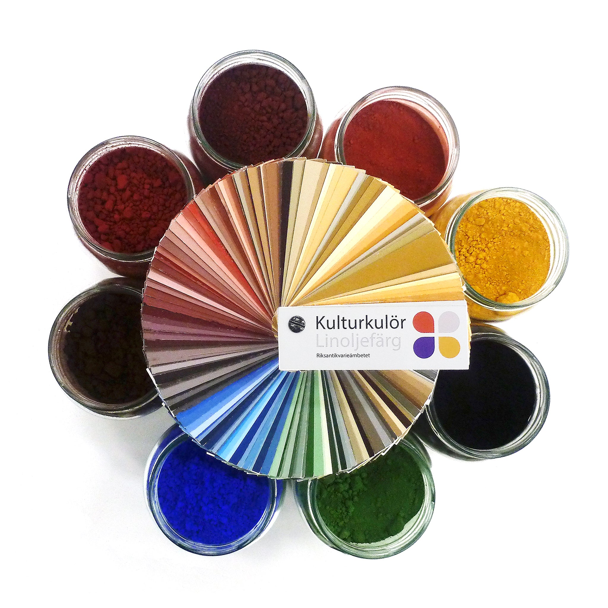 Kulturkulör Linseed Oil Paint Colour Swatch Deck