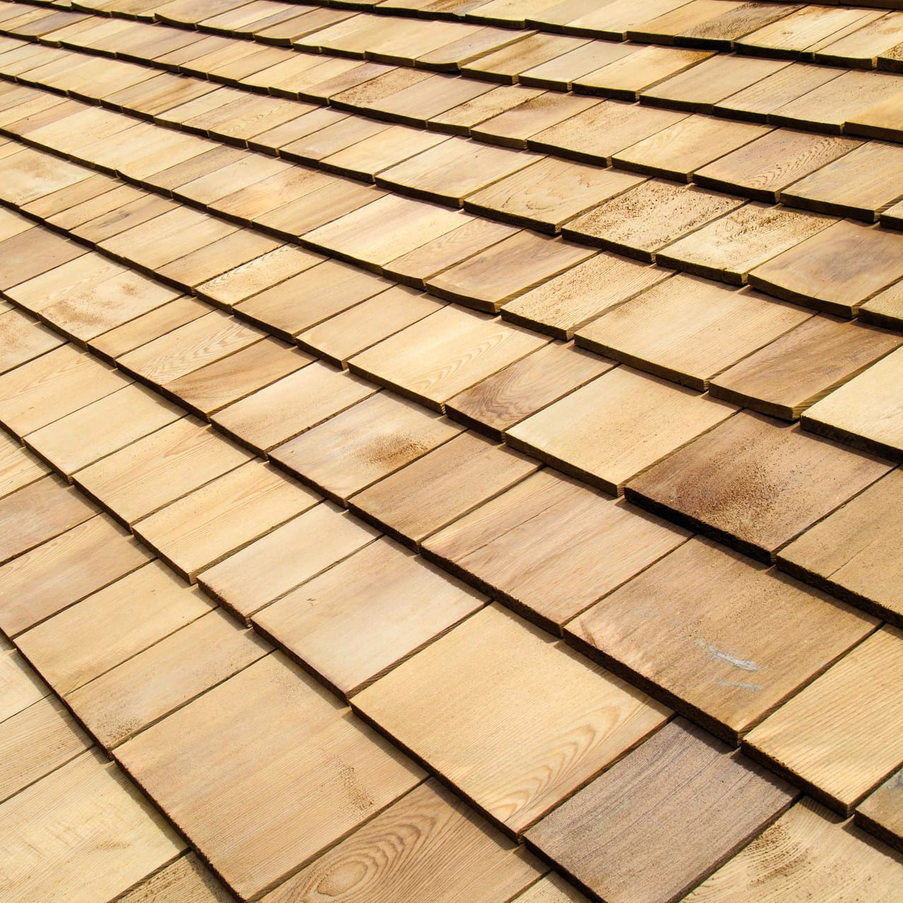 Kiln-dried White Cedar Shingles