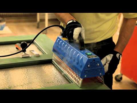 SpotHeater SH800, SH1000, SH2000 Infrared Paint & Putty Remover demo video (Swedish).